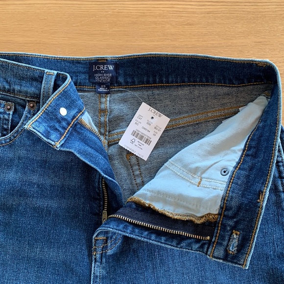 J. Crew Classic High-Rise Vintage Jean Size 29 (Item BG121) - Picture 3 of 3